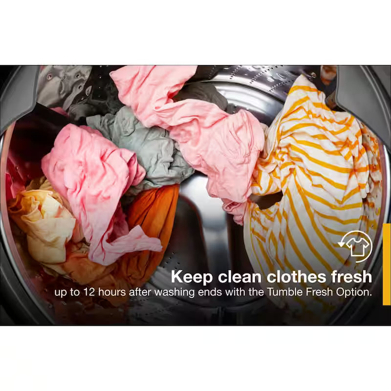 5 cu. ft. Front Load Washer in White L679