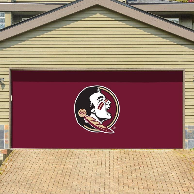 NCAA Single Garage Door Decor W9256