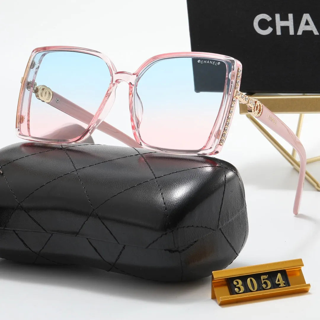 Rhinestone Polarized Sunglasses K388
