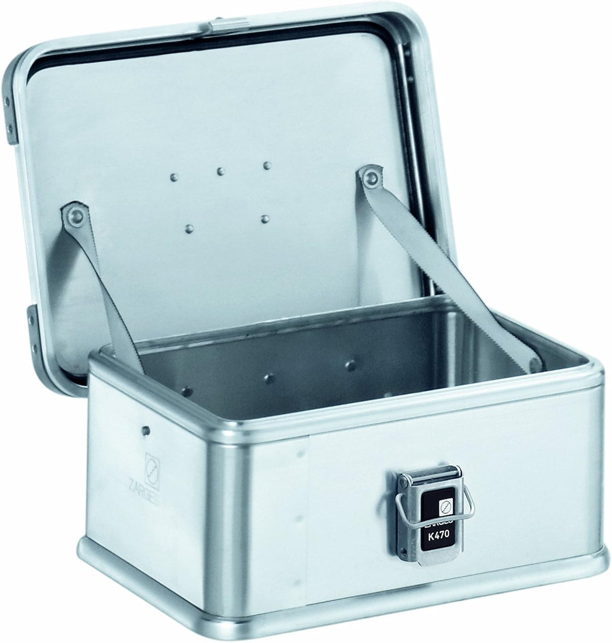 Aluminum Hard Protective Carrying Case, Stackable Storage, Lock Box (22.4 x 15.7 x 17.7 Inches) F3612