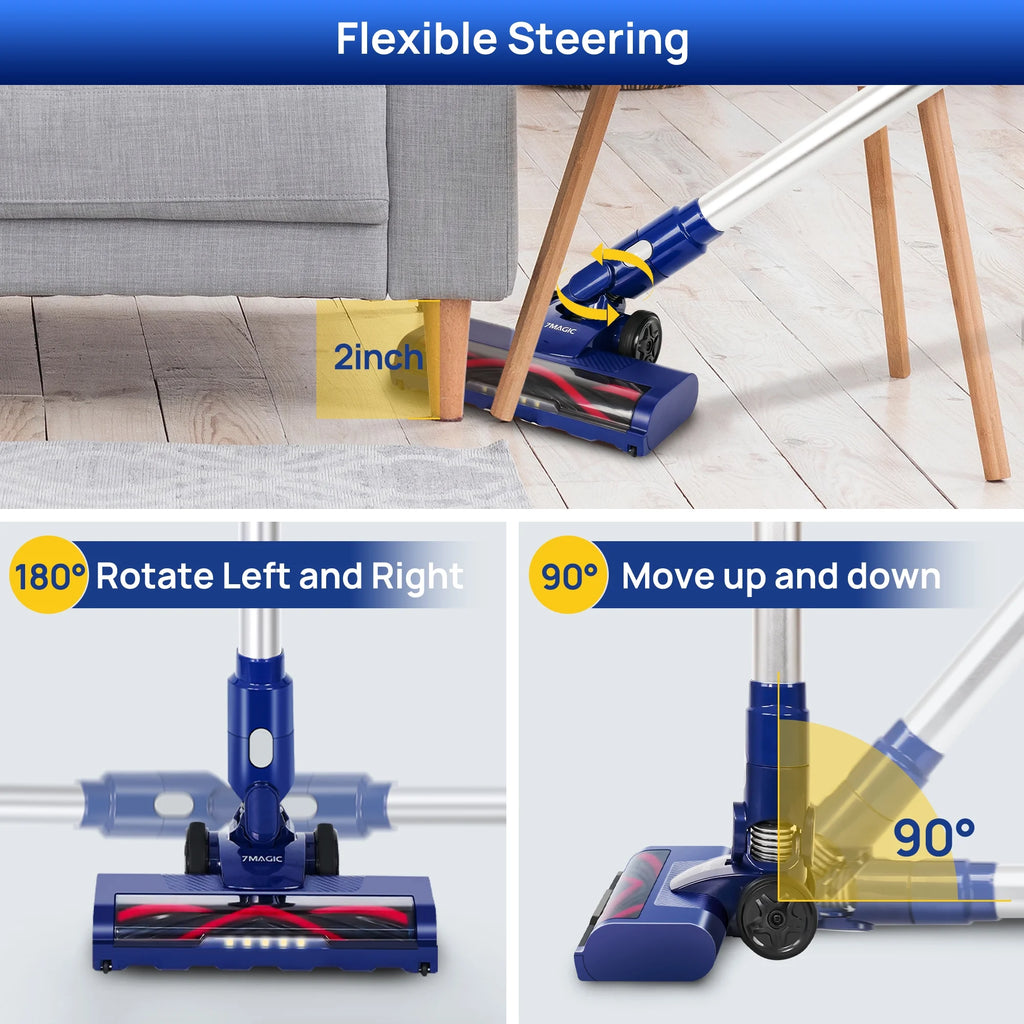 Cordless Stick Vacuum Cleaner with 25Kpa Suction L35615