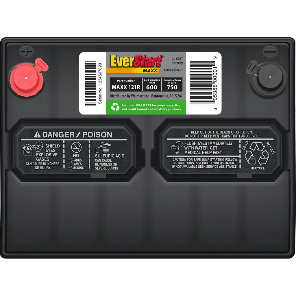 Lead Acid Automotive Battery 12 Volt 600 CCA D775
