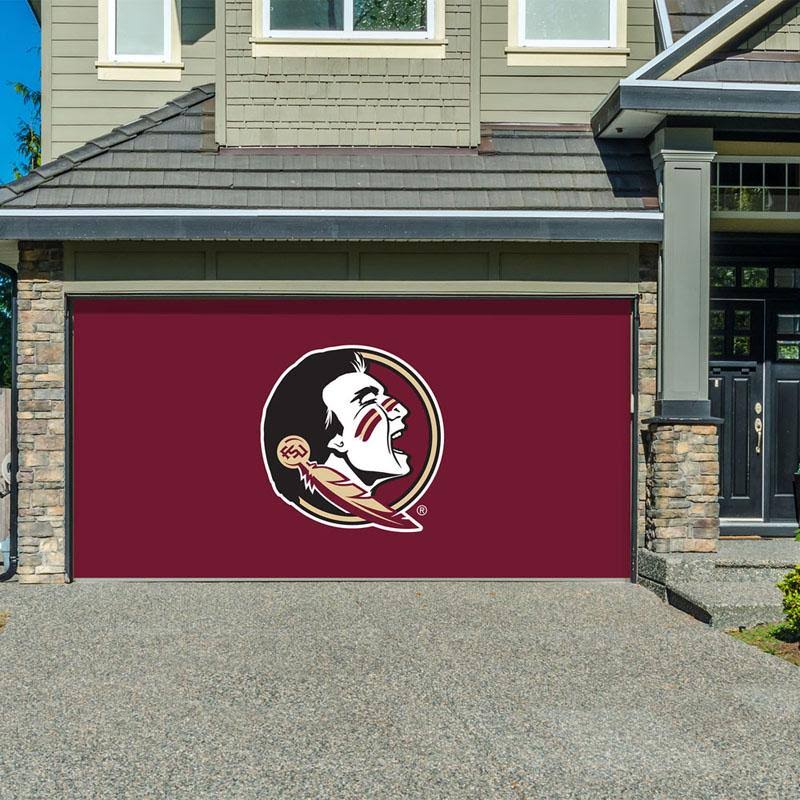 NCAA Single Garage Door Decor W9256