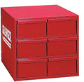 Steel 6 Drawer Bin Cabinet T272985