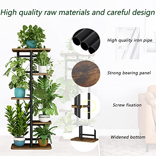 Black 5 Tier Plant Stand C230210