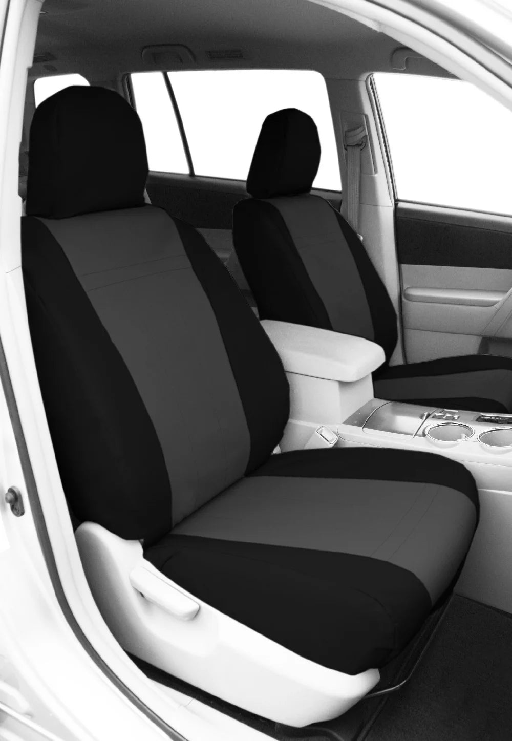 Charcoal Insert with Black Trim Seat Covers J29831