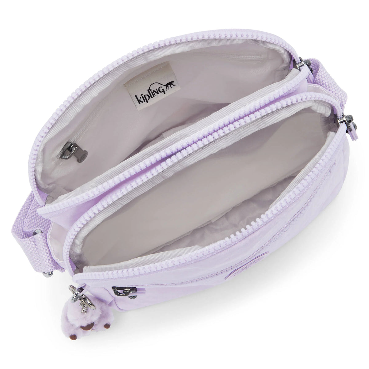 Women's Crossbody Bag with Center Divider Compartment Z1171