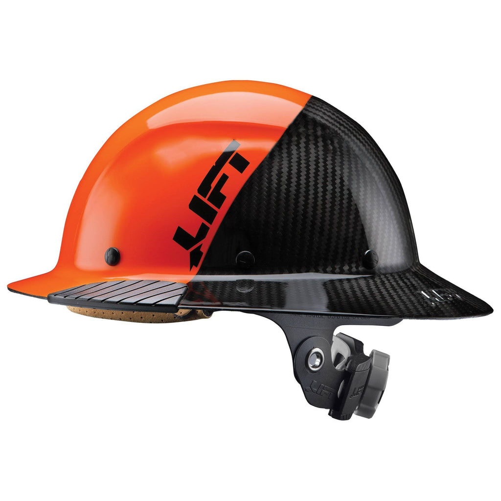Carbon Fiber Cap Brim Orange-Black U370615