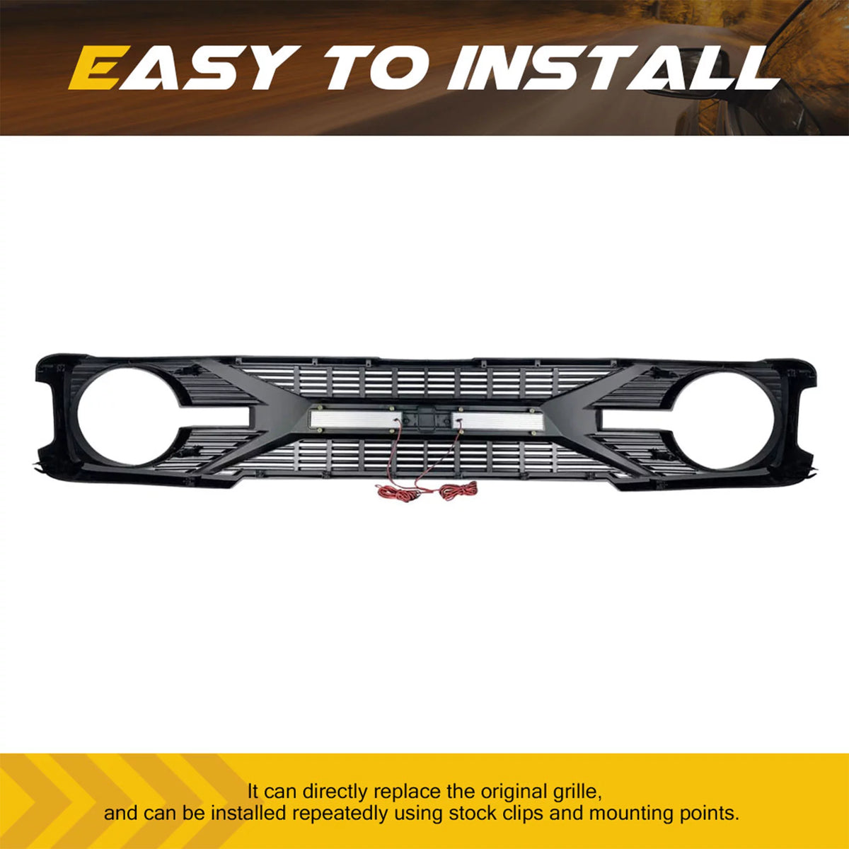 Grille with Lights D1692
