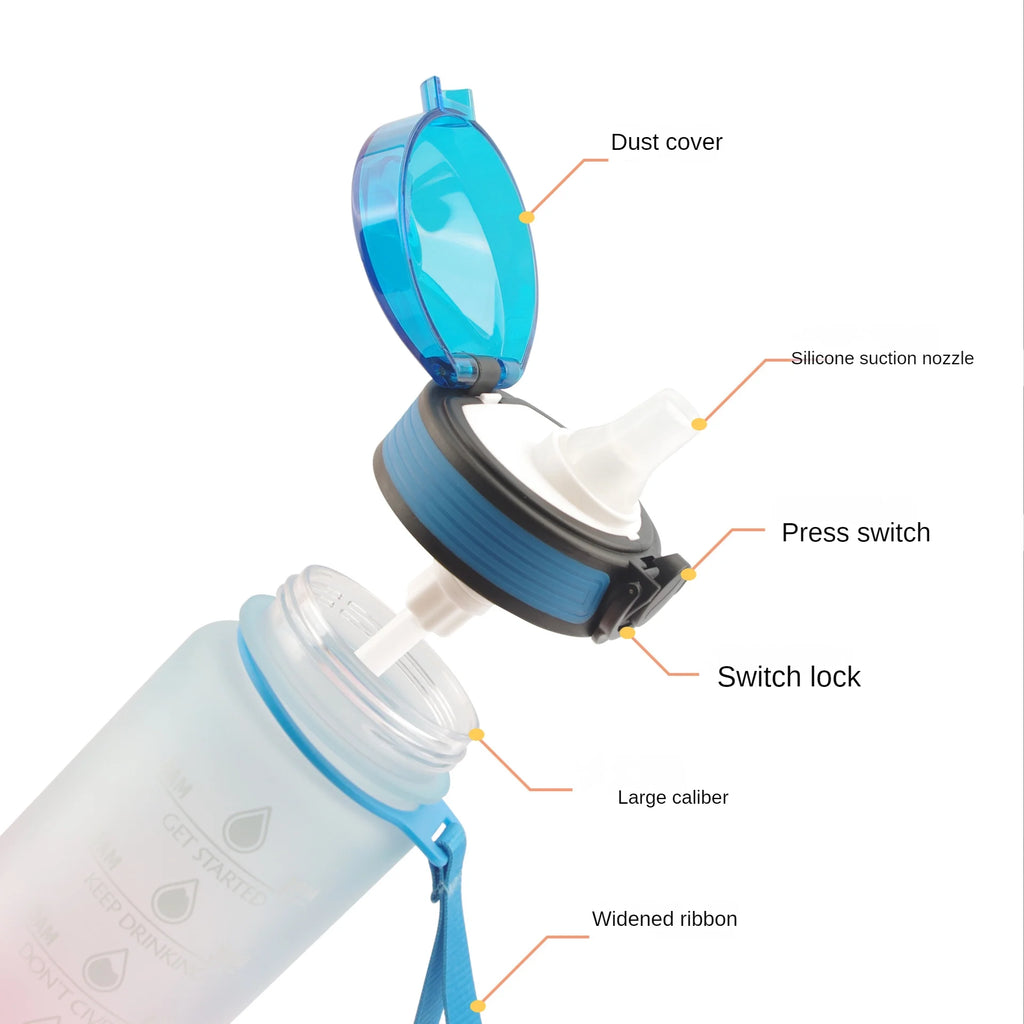 27 oz Tritan Water Bottle with Carry Strap J823091