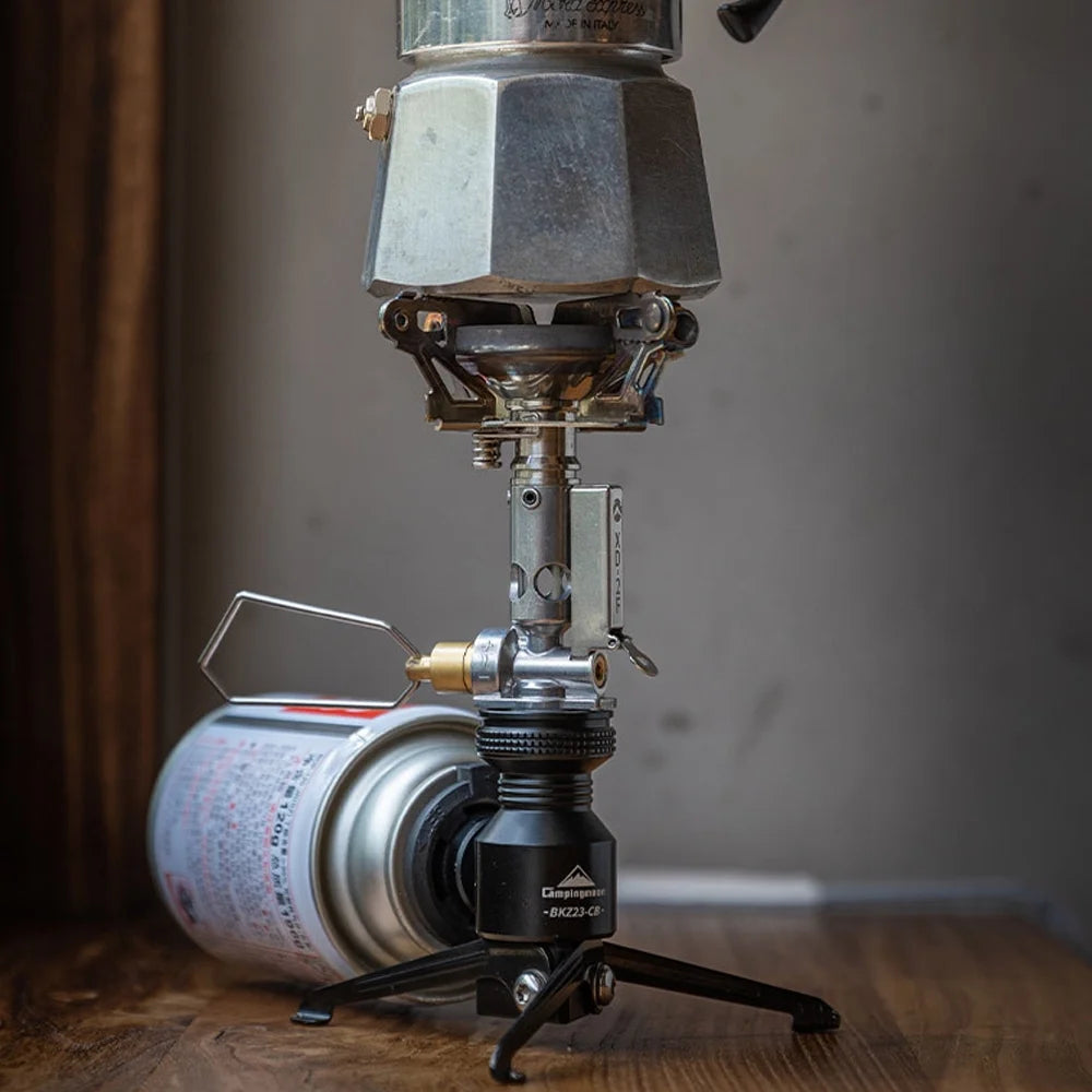 Folding Aluminum Alloy Gas Stove Adapter Tripod G57365