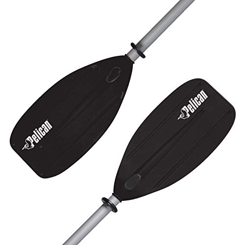 Youth 2 Piece Aluminum Polypropylene Ribbed Blade Kayak Paddle U7901