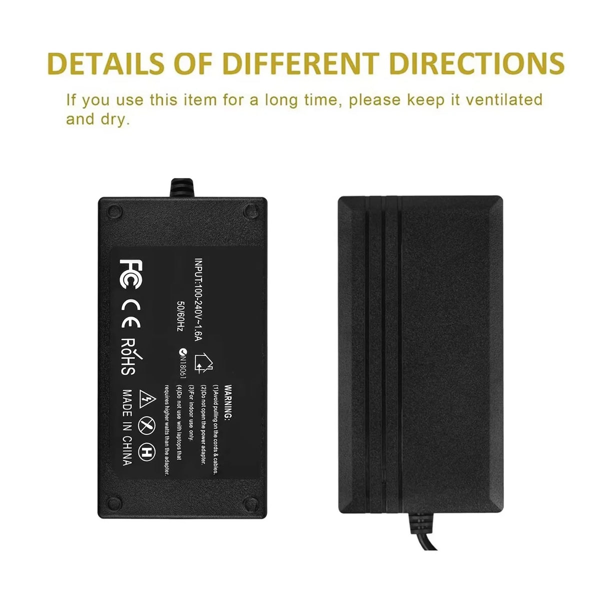 AC DC Adapter Power Supply Cord Cable Wall Charger C113436