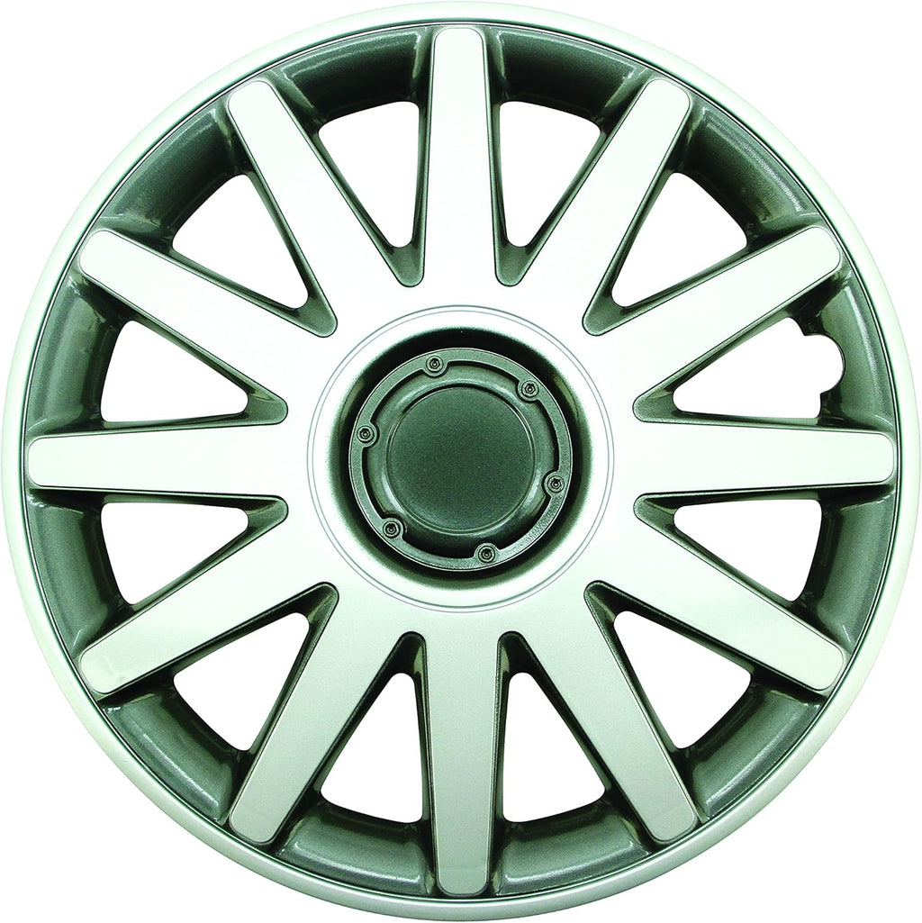 Silver 15" ABS Wheel Cover Pack of 4 K152994