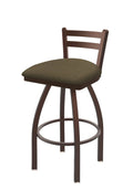 Bronze Finish Swivel Counter Stool N8387