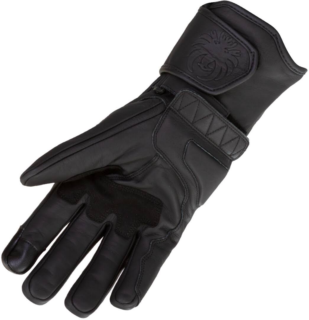 Black Motorcycle Gloves Size XL J477349