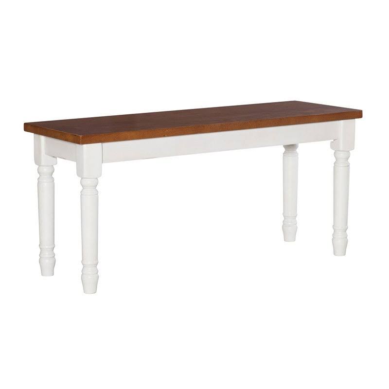 Brown Wood Bench G51353