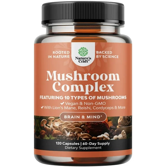 Mushroom Complex Capsules 1330mg Q325
