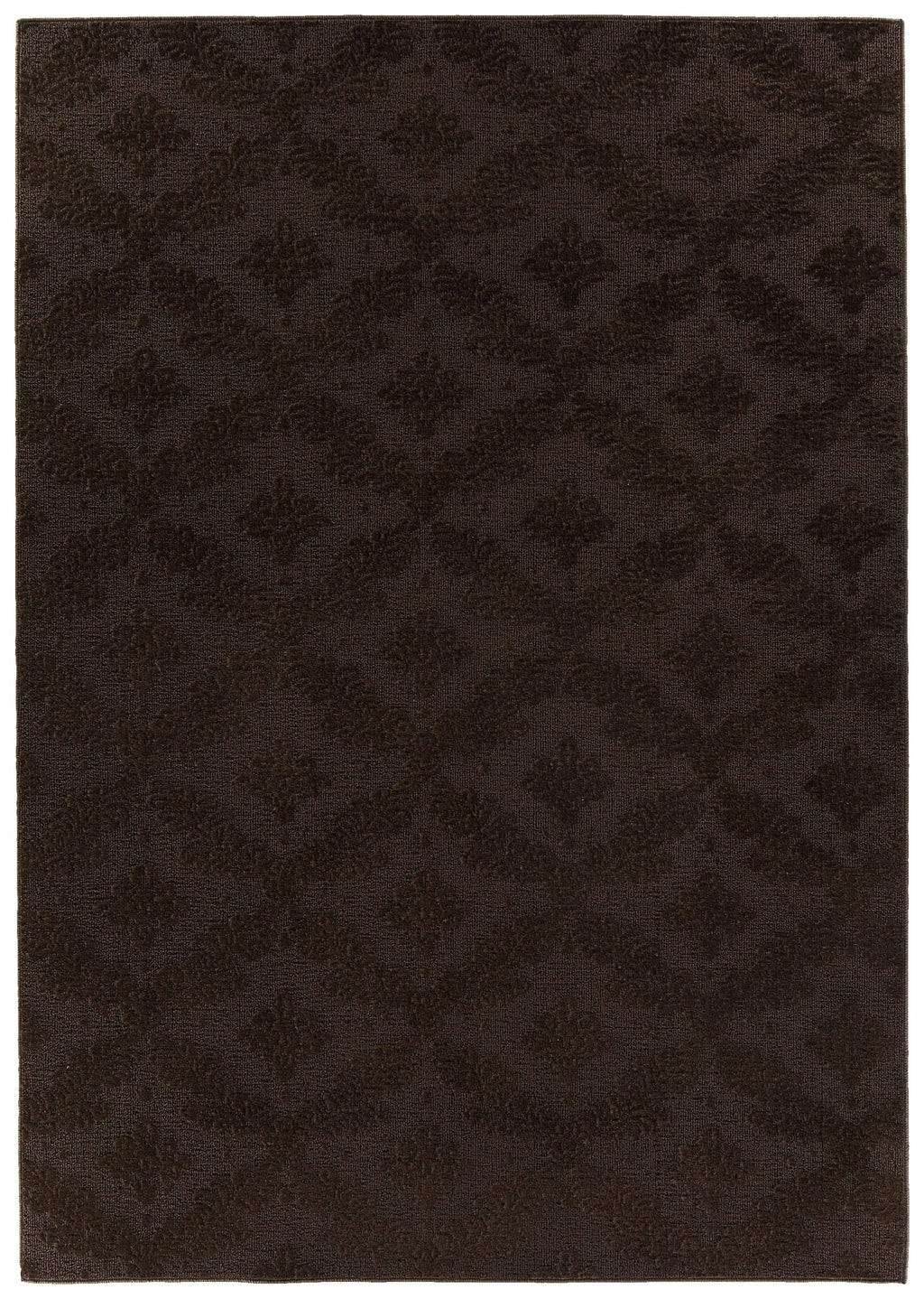 4 ft. x 6 ft. Indoor Throw Rug Mocha J31922