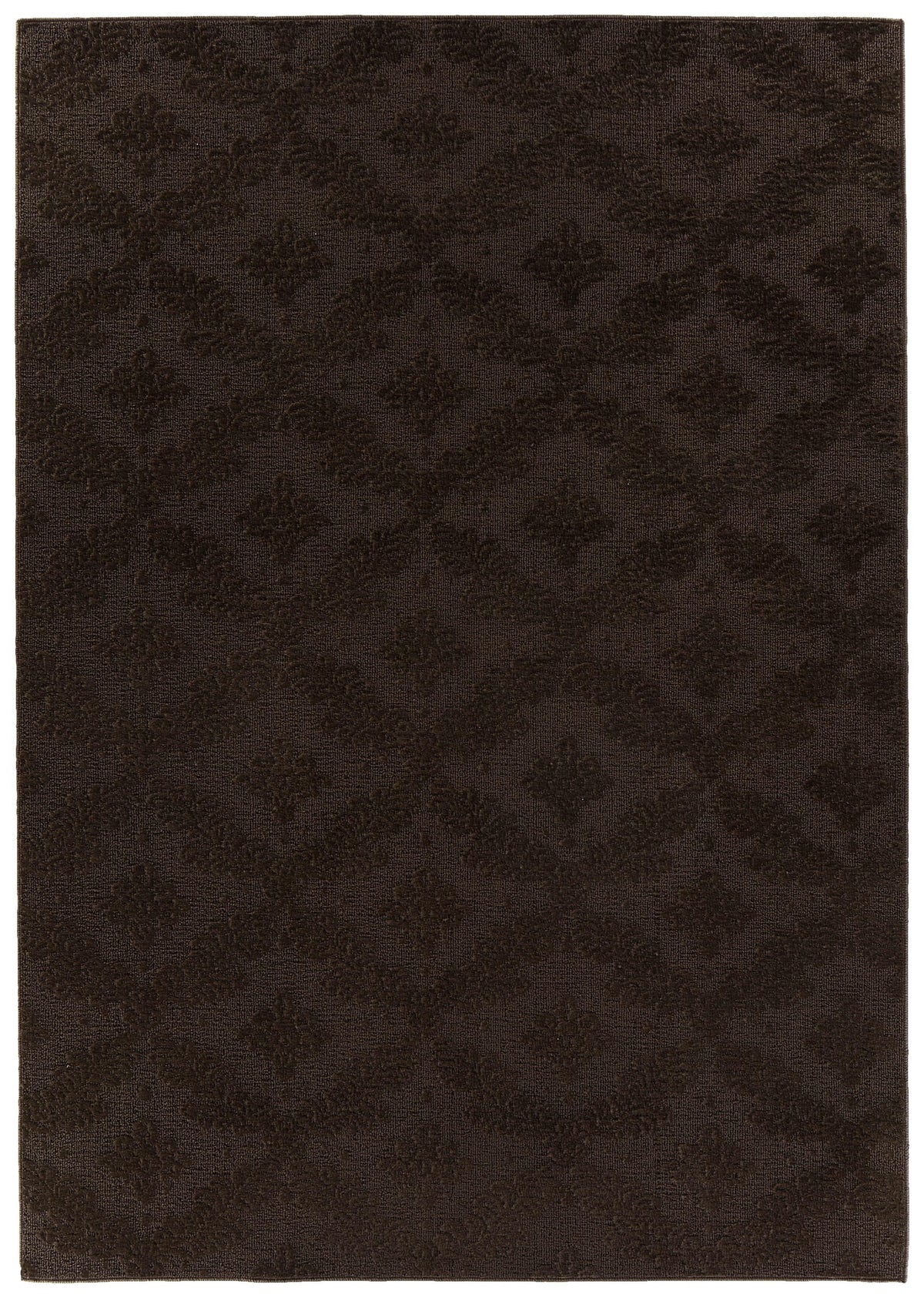 4 ft. x 6 ft. Indoor Throw Rug Mocha J31922