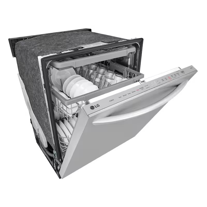24 in. Smart Wi-Fi Dishwasher with 3rd Rack, Stainless Steel Q502
