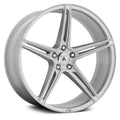 20x10.5 5x120.00 Brushed Silver Wheel X909993