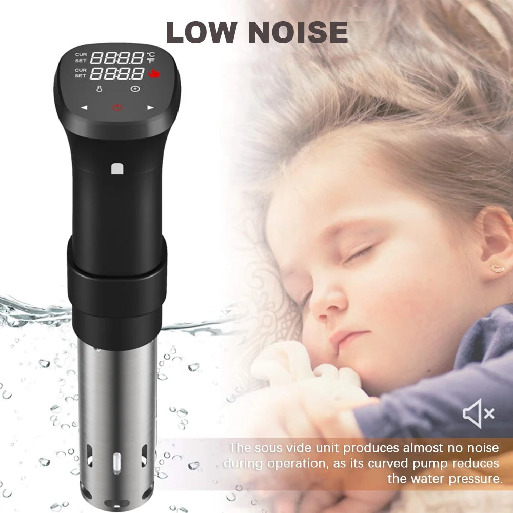 1100W Sous Vide Cooker Waterproof with Display Screen T96498