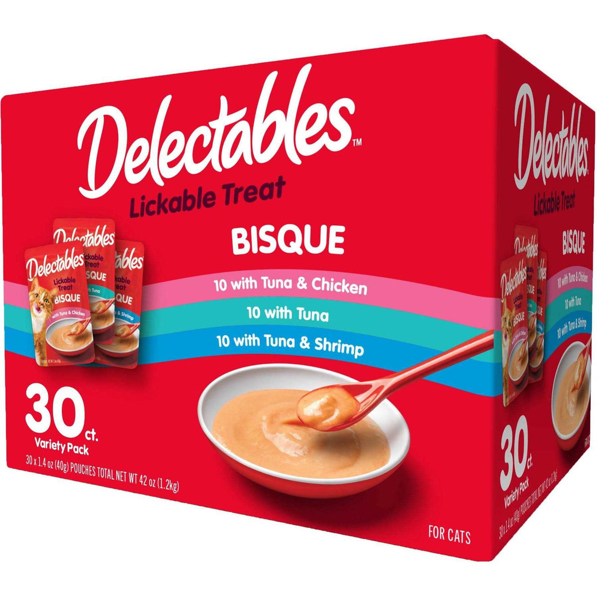 Lickable Cat Treats Variety Pack M77669