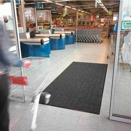 Charcoal Carpeted Entrance Mat N396