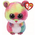 6" Plush Hamster with Glitter Eyes T99096