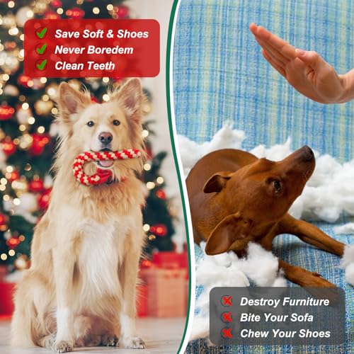 32 Pieces Dog Christmas Chew Toys U229