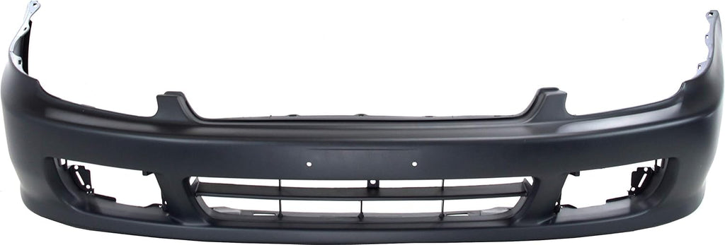 Front Bumper Cover Primed with Side Marker Light Holes W42202