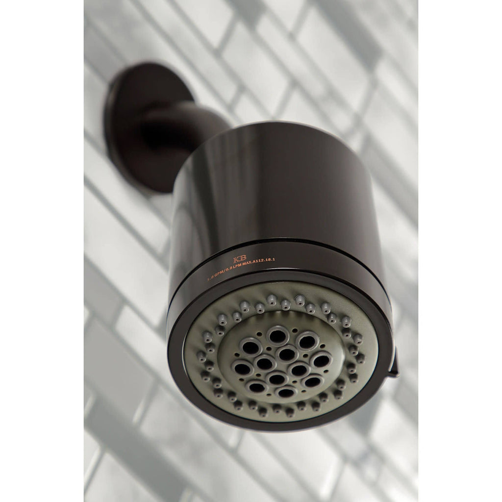 Polished Brass Three-Handle Tub and Shower Faucet I84534