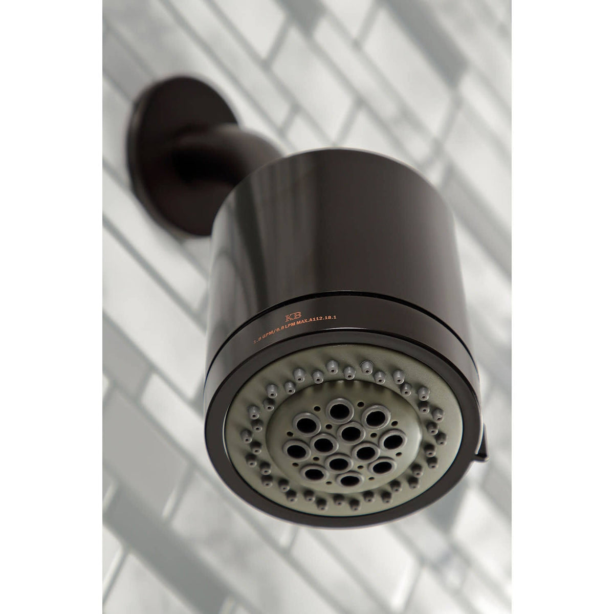 Polished Brass Three-Handle Tub and Shower Faucet I84534