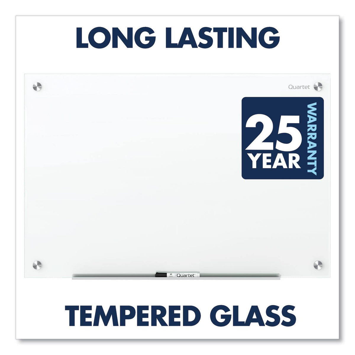 Glass Magnetic Dry-Erase Board M412