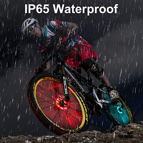 Rechargeable LED Bike Wheel Hub Lights L54030