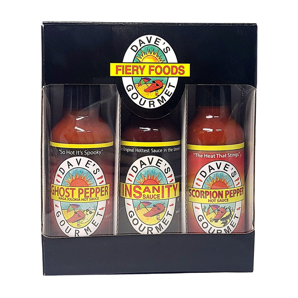 Super Hot Sauce Gift Set 3-Pack 5 Oz. Each H224