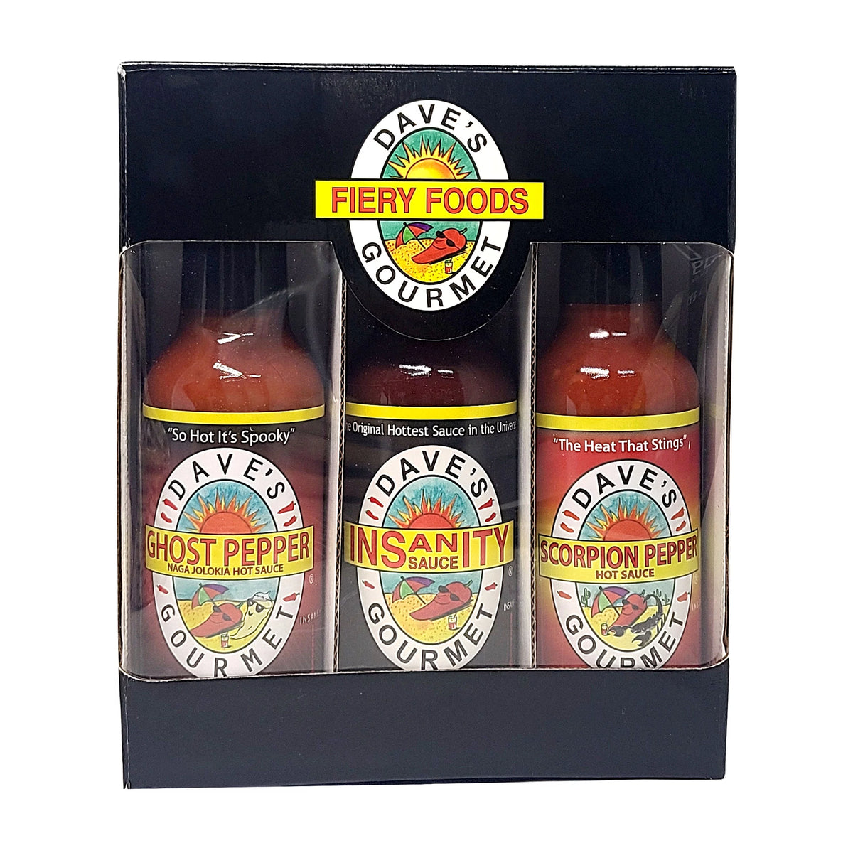 Super Hot Sauce Gift Set 3-Pack 5 Oz. Each H224