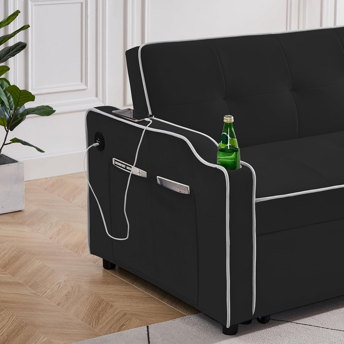 Adjustable Backrest Sofa Bed P98132