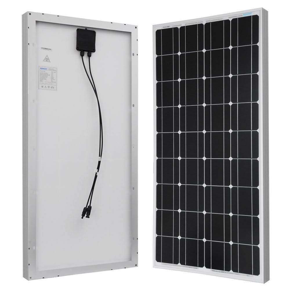 100 Watts 12 Volts Monocrystalline Solar Panel Bundle Kit F963