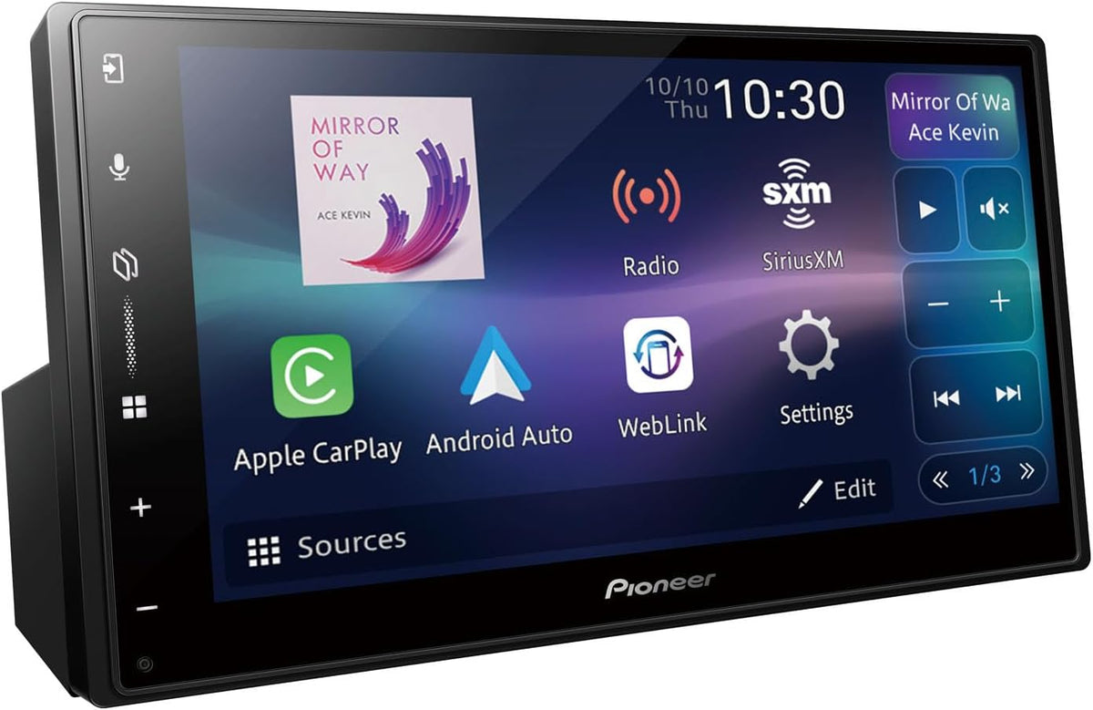 6.8" Double Din Multimedia Digital Media Receiver with Touchscreen E134