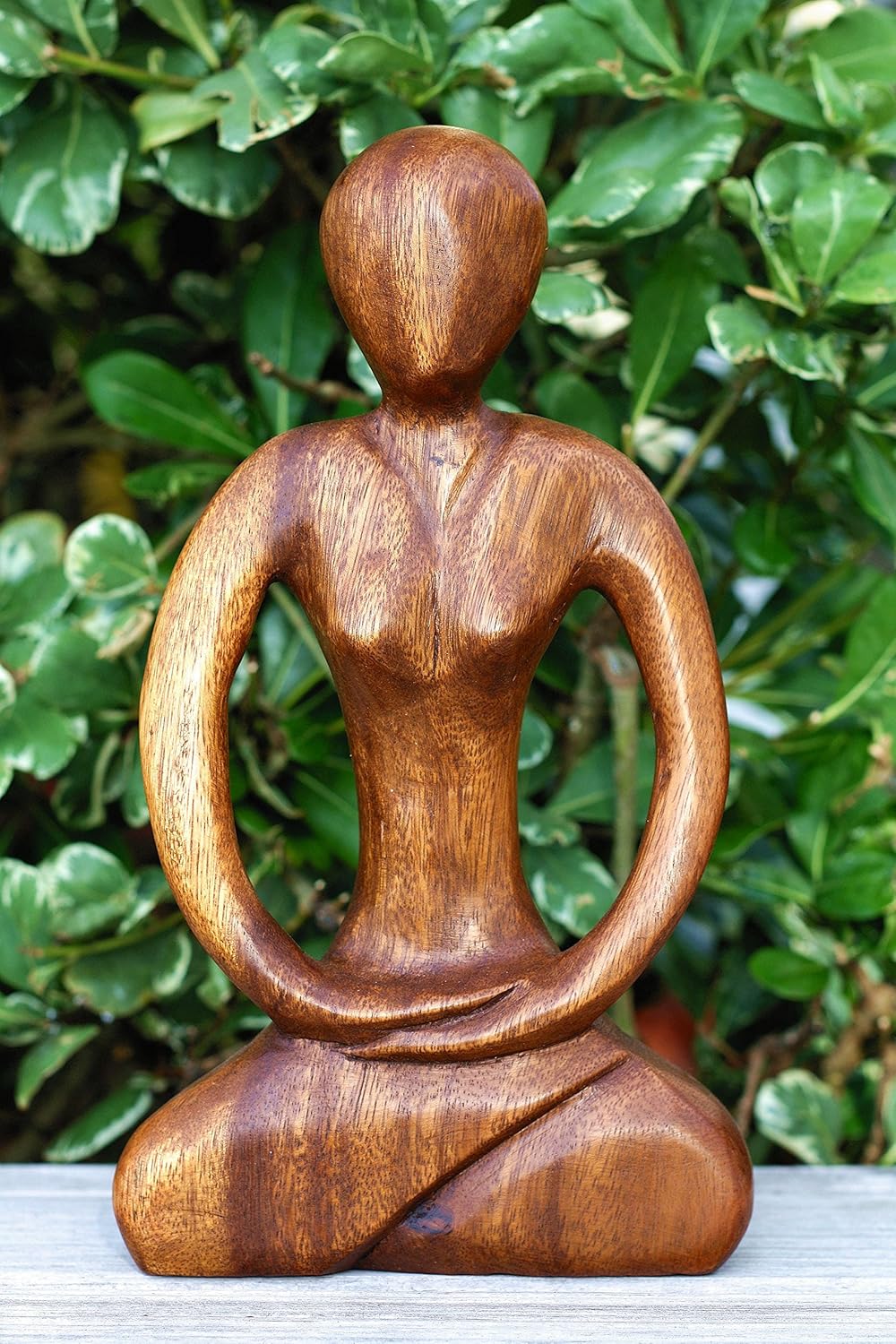 Wooden Handmade Abstract Yoga Sculpture I706