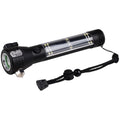 3W LED Solar Rechargeable Flashlight with USB Charging M4066