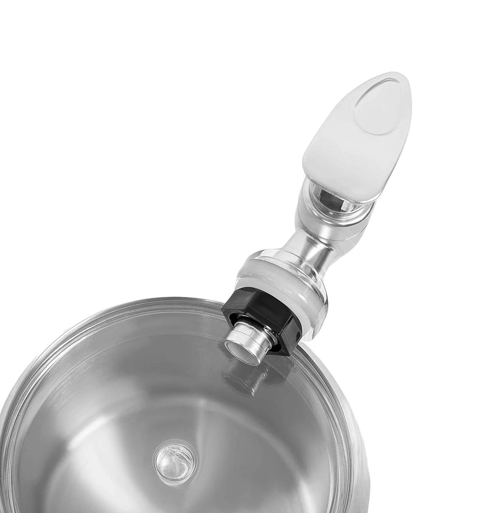 1.5 Gallon Stainless Steel Beverage Dispenser with Ice Container, Stand & Spigot Z509285