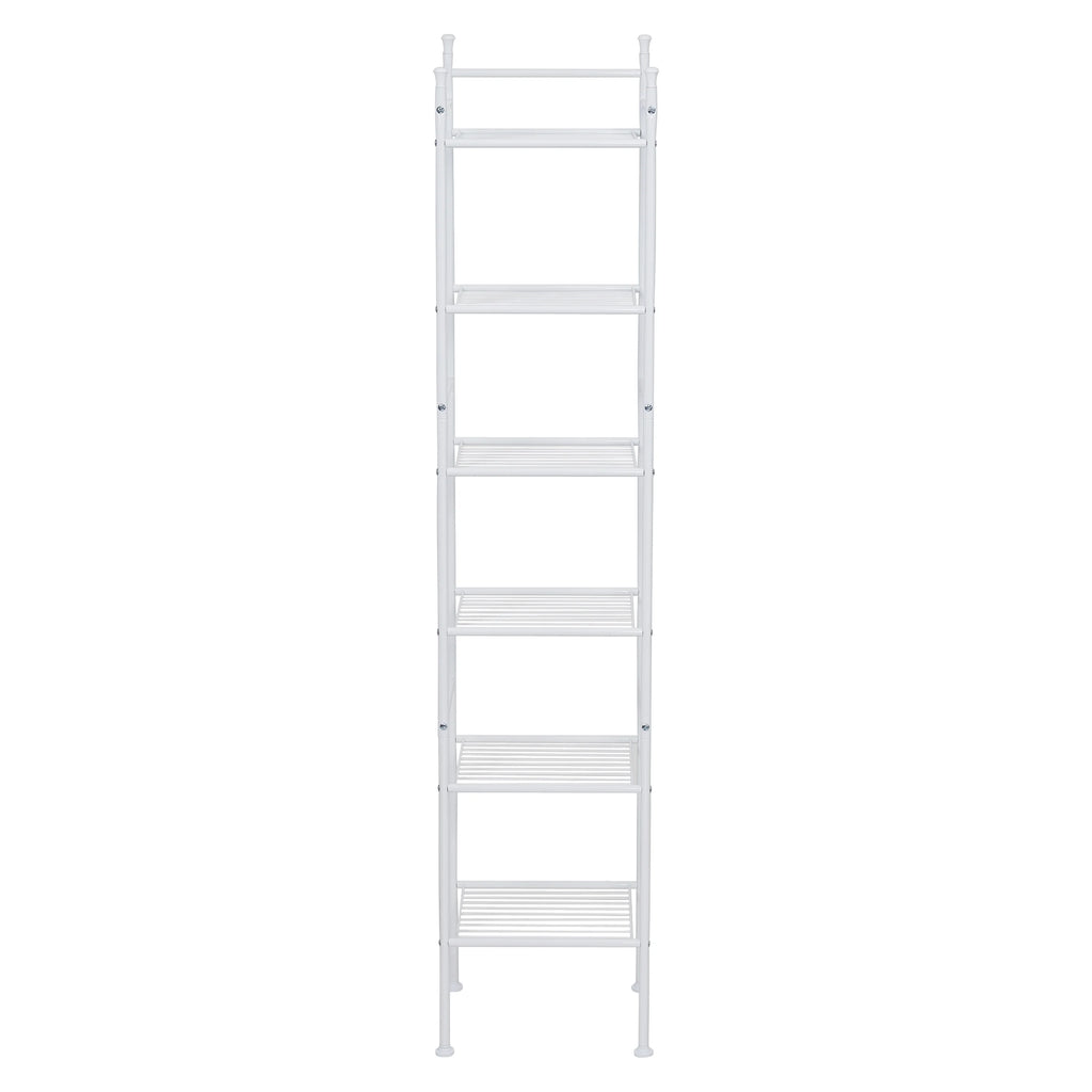 6-Shelf Steel Bathroom Storage Shelves F659