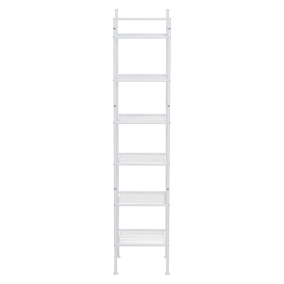 6-Shelf Steel Bathroom Storage Shelves F659