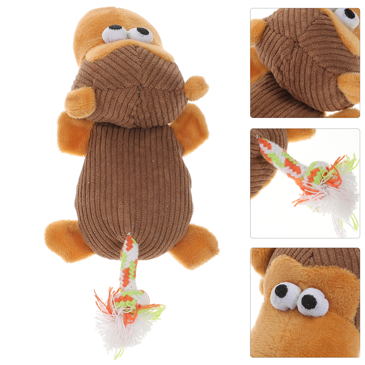 Plush Monkey Dog Chewing Toys K3713