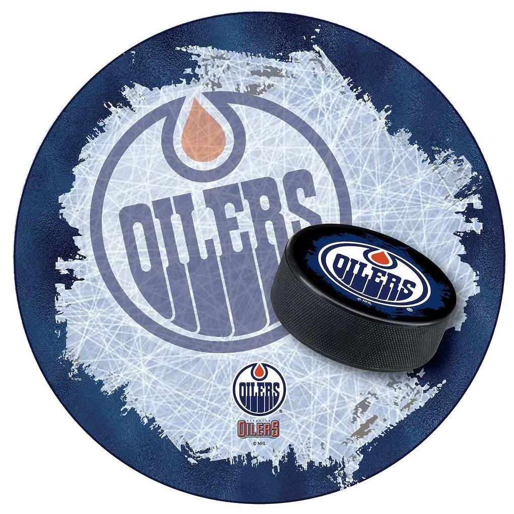 42 in. Edmonton Oilers Pub Table R884982