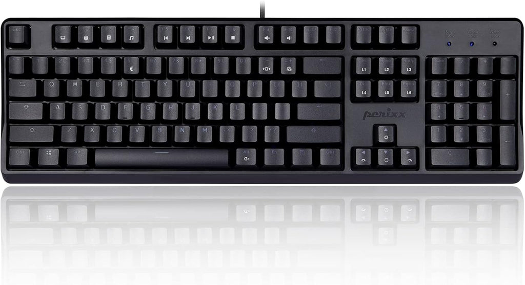 Mechanical Gaming Keyboard with RGB Backlighting and Gateron Blue Switches P76523