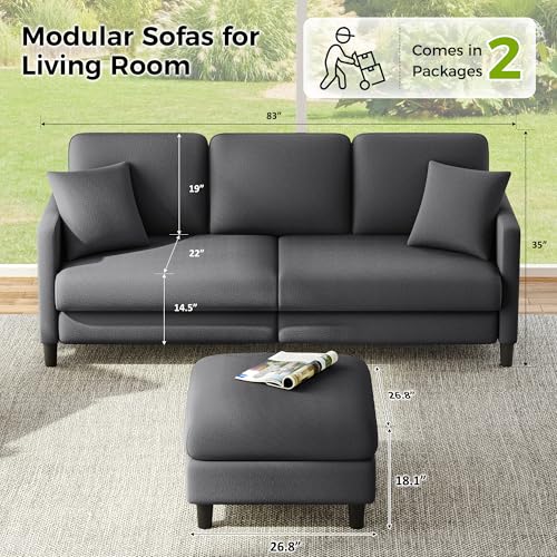 83" Beige Teddy Fleece Loveseat Sofa P23140